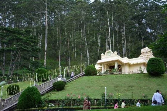 Sri Bhakta Hanuman Temple and Ramboda hills
