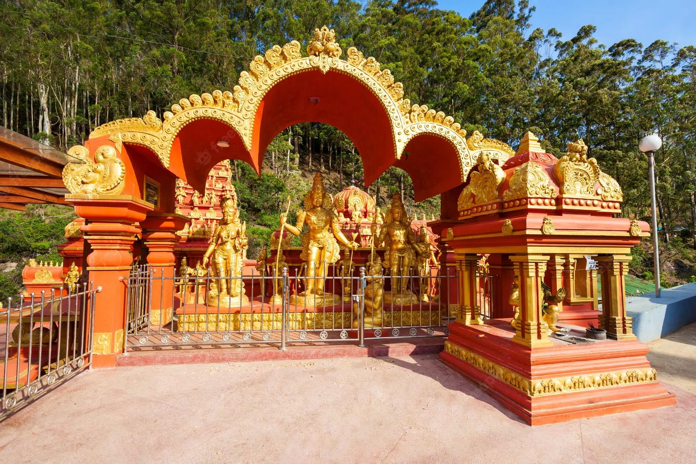 Seetha Amman Temple near Nuwara Eliya