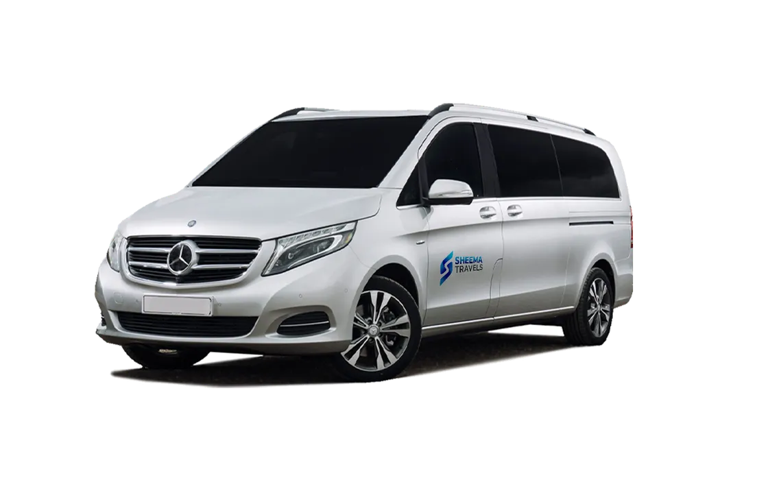 Mercedes-Benz Vito with driver in Sri Lanka