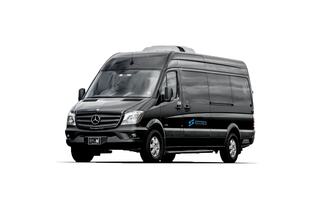 Mercedes Sprinter airport transfer vehicle