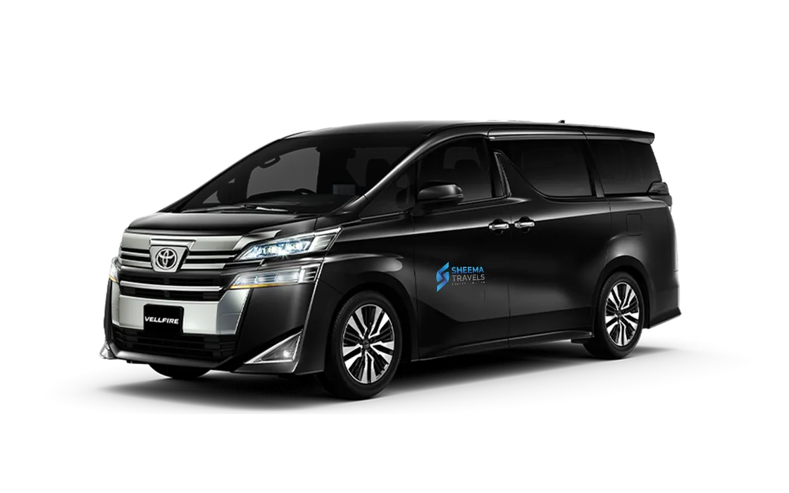 Toyota Alphard with driver in Sri Lanka